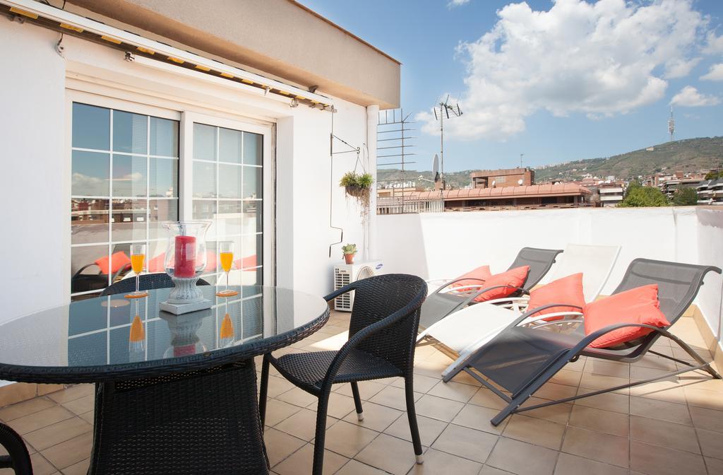 Ferienwohnung Sarria Attic Barcelona Exterior foto